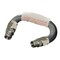 Flextron Gas Line Hose 3/8'' O.D. x 18'' Length with 1/2" MIP Fittings, Stainless Steel Flexible Connector FTGC-SS14-18A - alternate 1